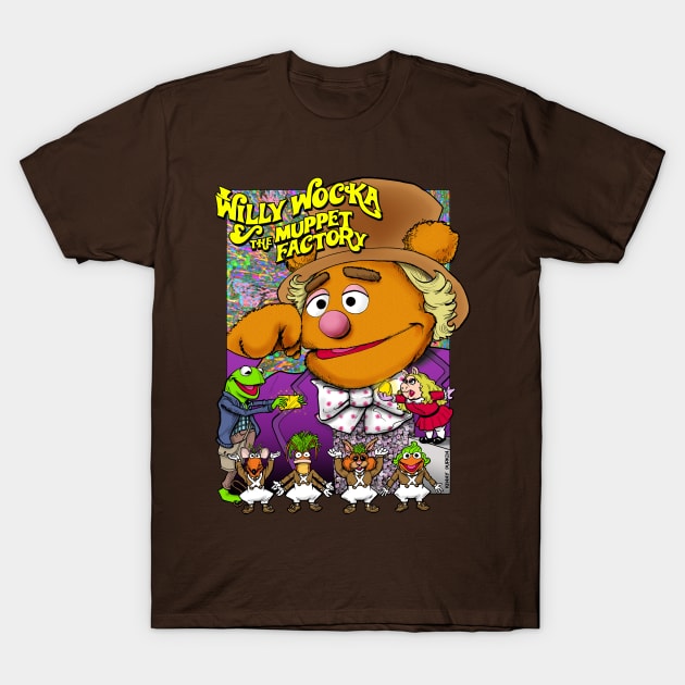 Willie Wocka and the Muppet Factory T-Shirt by Durkinworks